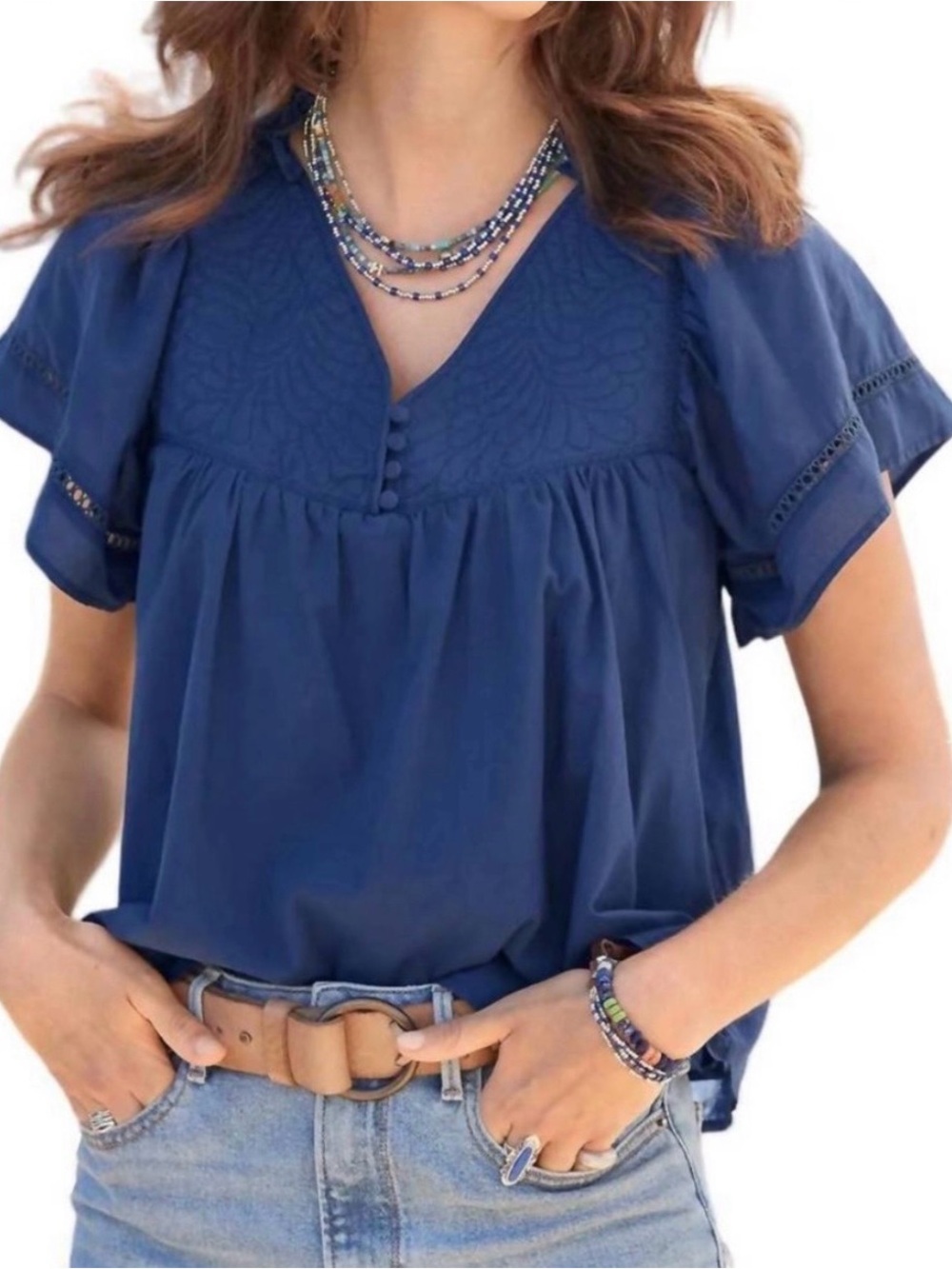 Melissa Nepton Emily Travel Blouse
